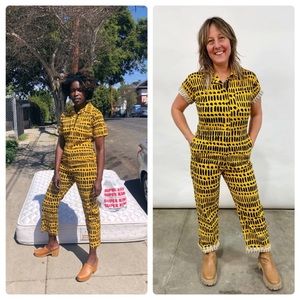 Nooworks coveralls jumpsuit in Dorcas code.